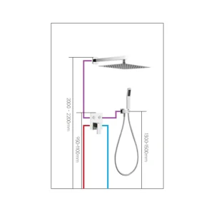 Hotel Shower head