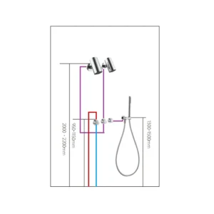 Hotel Shower head