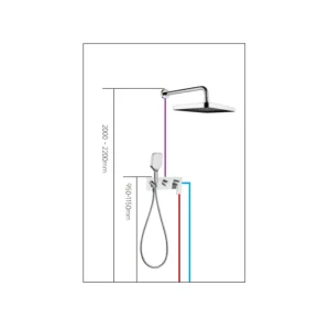 Hotel shower head